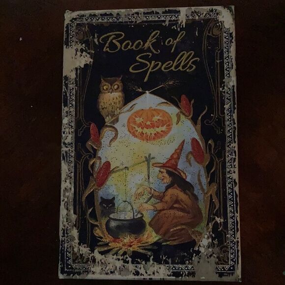 Book Box secret hiding spot hallowed out witch “book” goth decor - Picture 4 of 9